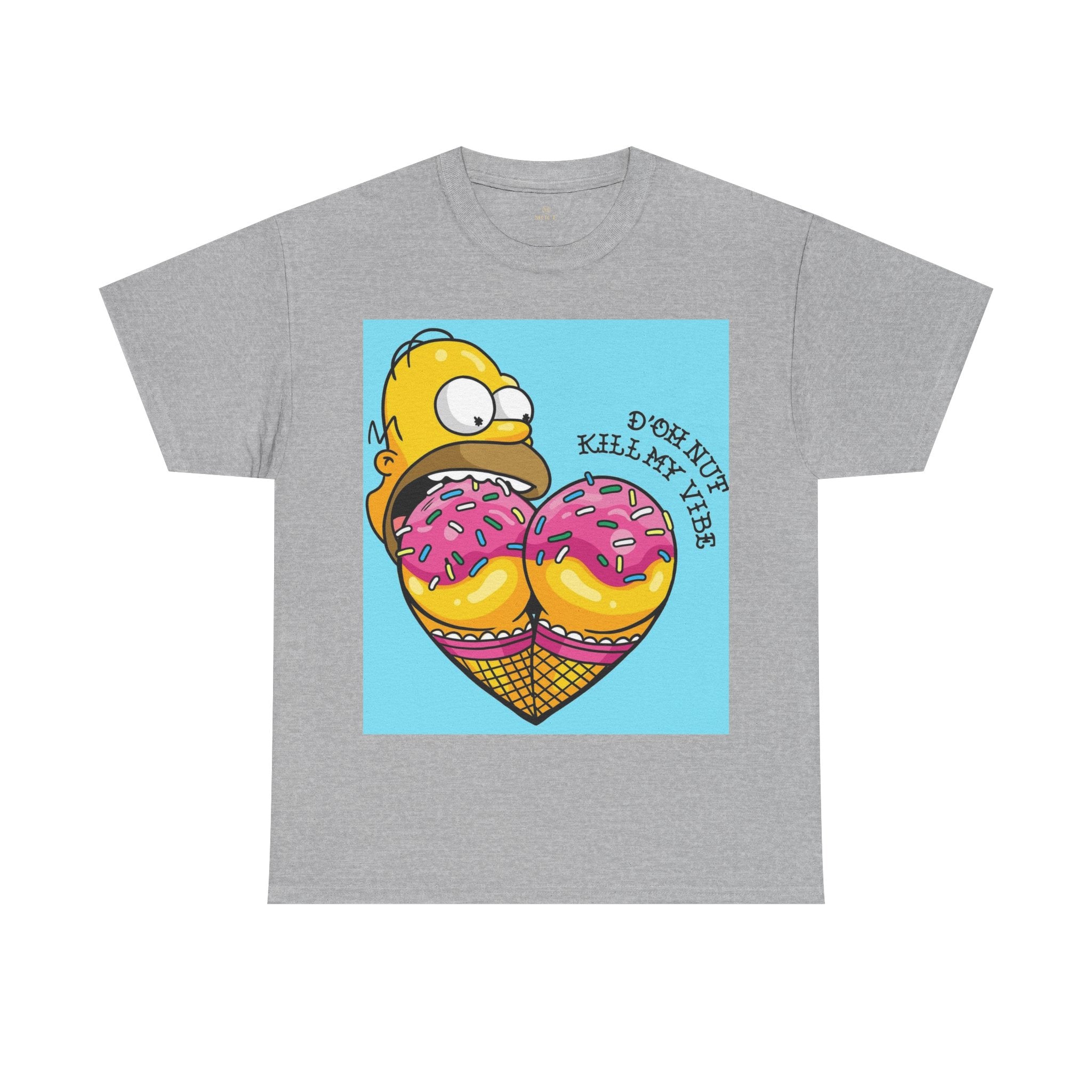 Donut Heart Graphic Tee — Funny Dessert Lover T-Shirt