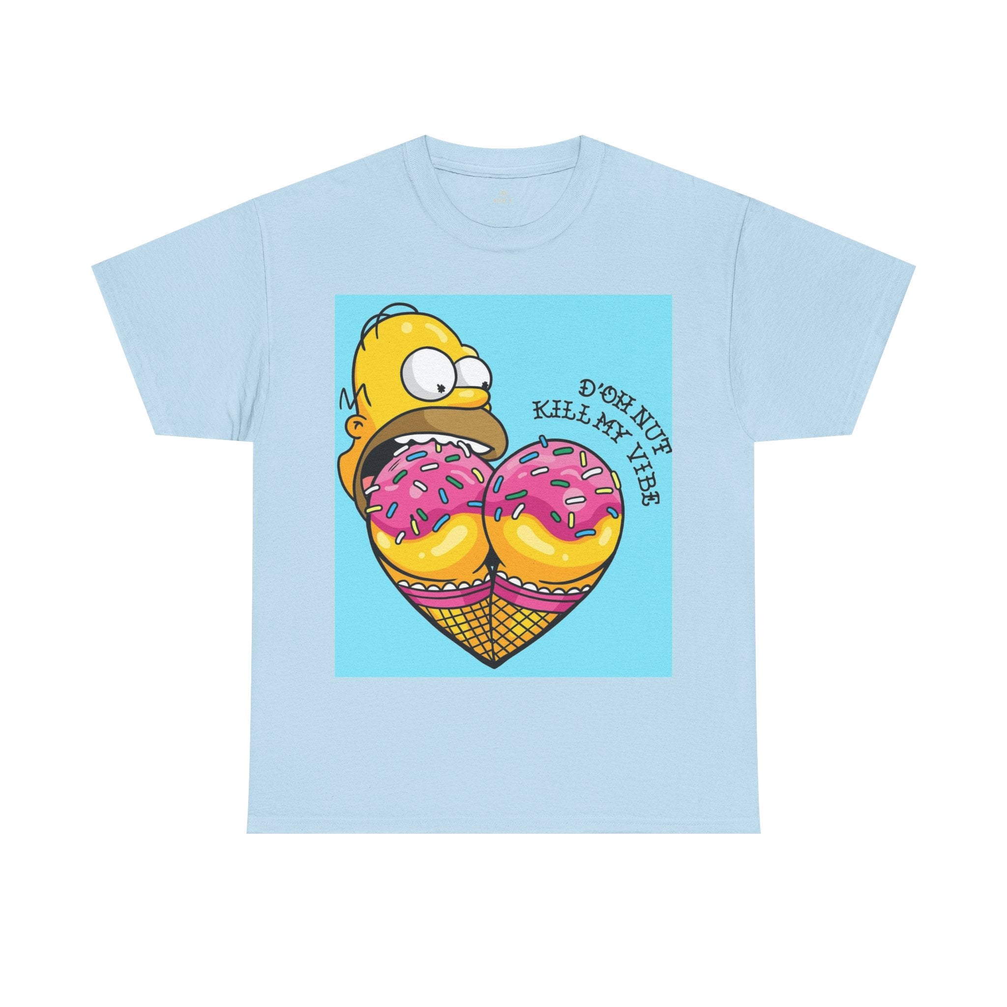Donut Heart Graphic Tee — Funny Dessert Lover T-Shirt