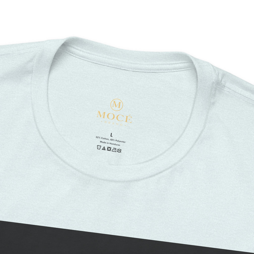 ANSIA Fade Graphic Tee — Monochrome Retro Text Shirt