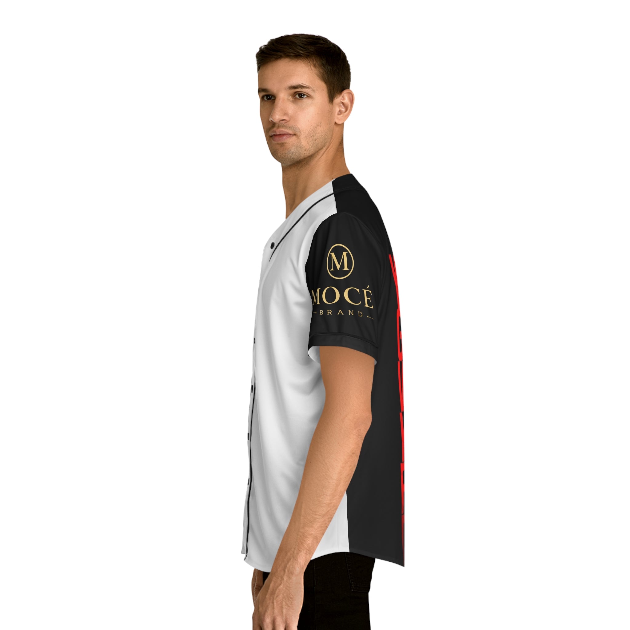 Baseball Jersey — Dark Joker Graphic "You Get What You Deserve"