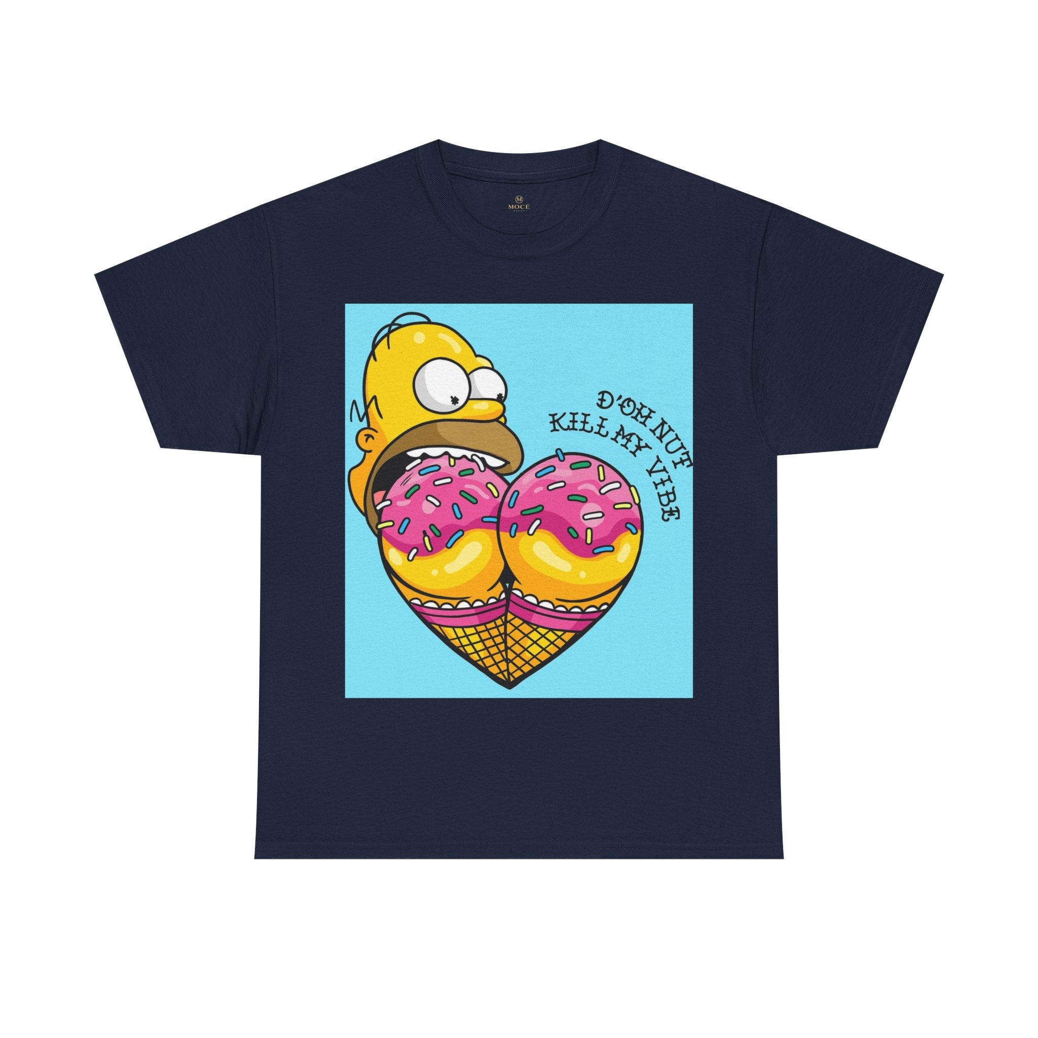 Donut Heart Graphic Tee — Funny Dessert Lover T-Shirt