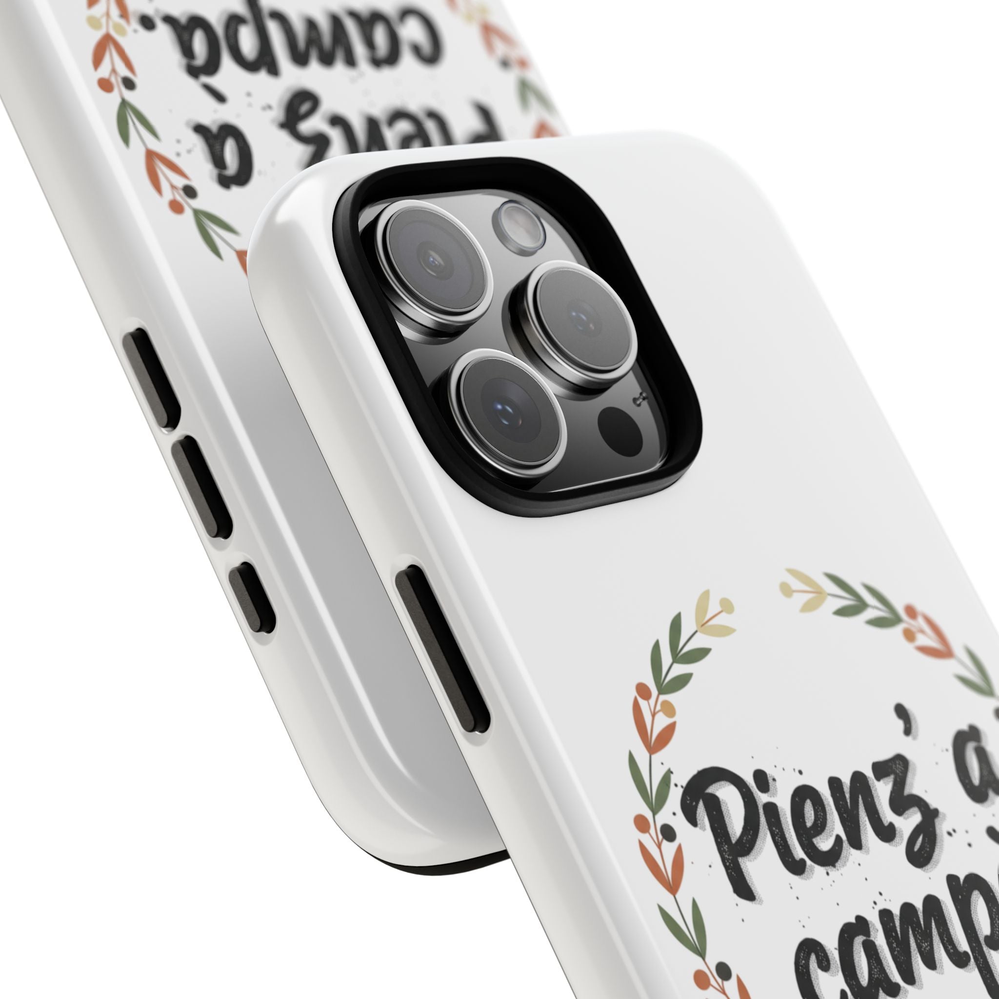 New Cover scritta — “Pienz’a a campà” Italia Phrase Phone Case