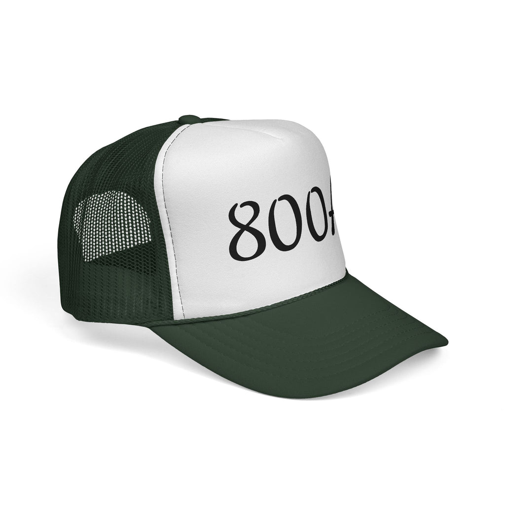 800A Trucker Cap — Vintage Script Mesh Hat