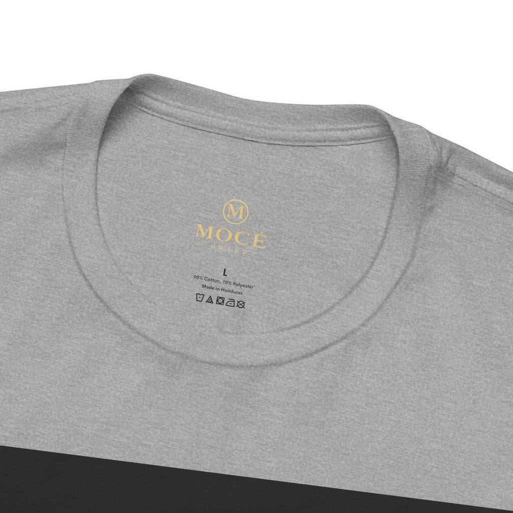 ANSIA Fade Graphic Tee — Monochrome Retro Text Shirt