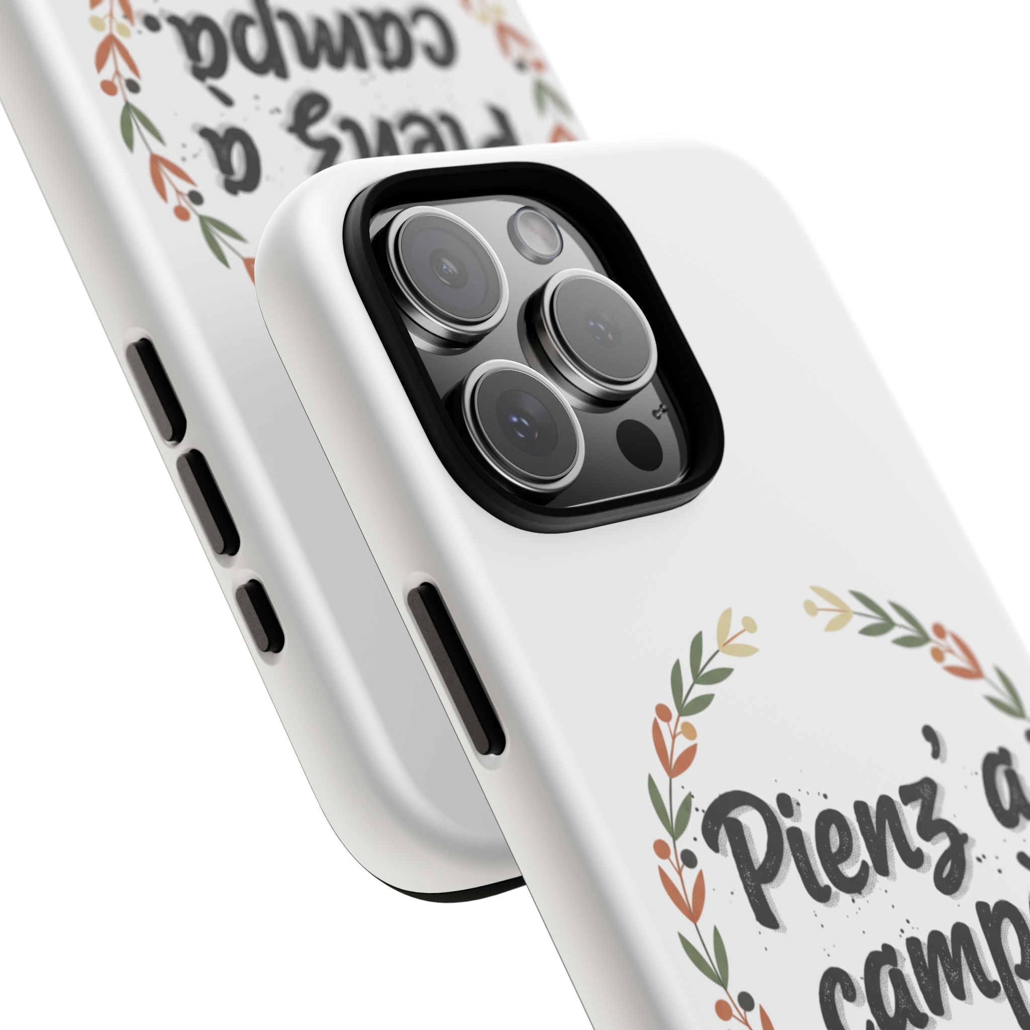 New Cover scritta — “Pienz’a a campà” Italia Phrase Phone Case