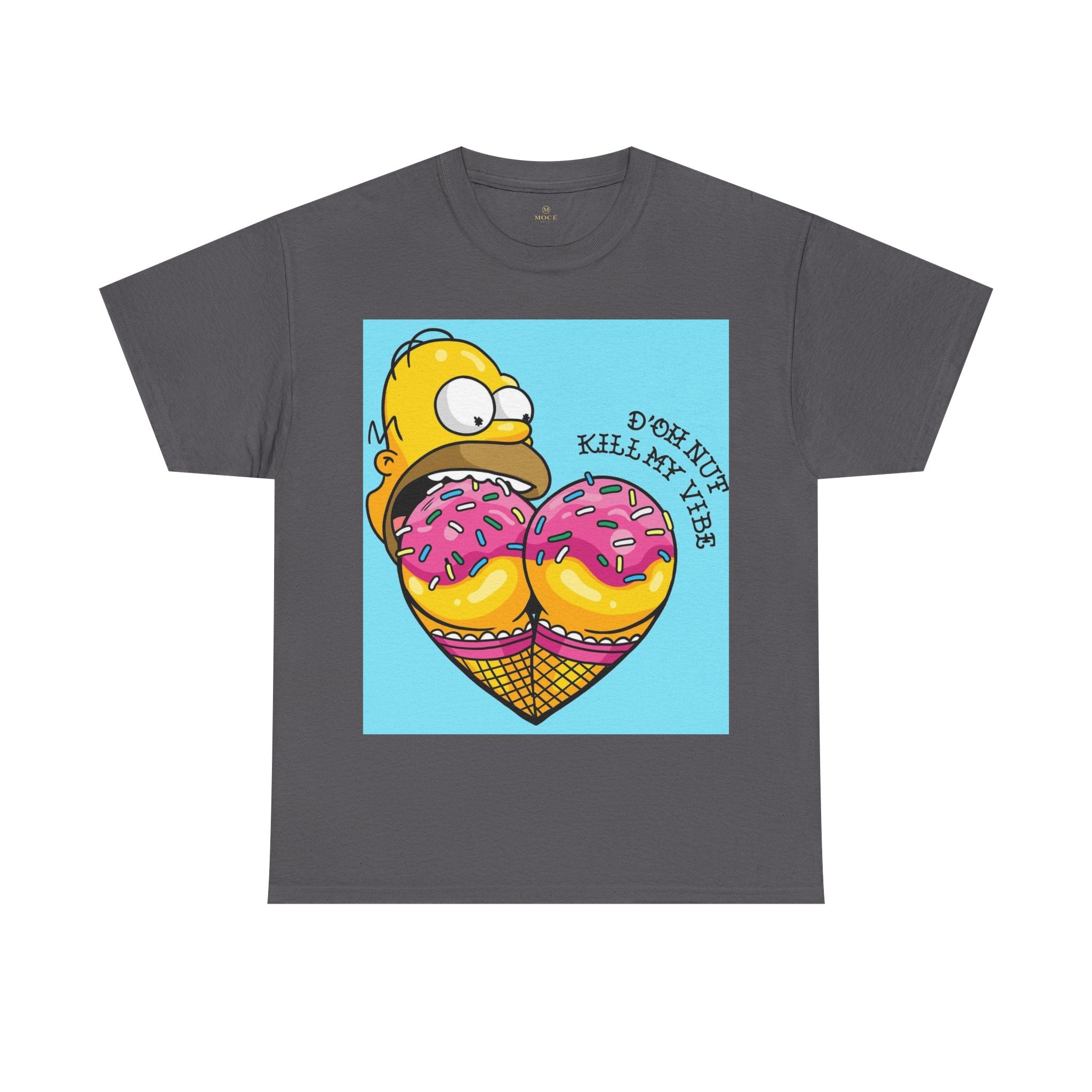 Donut Heart Graphic Tee — Funny Dessert Lover T-Shirt