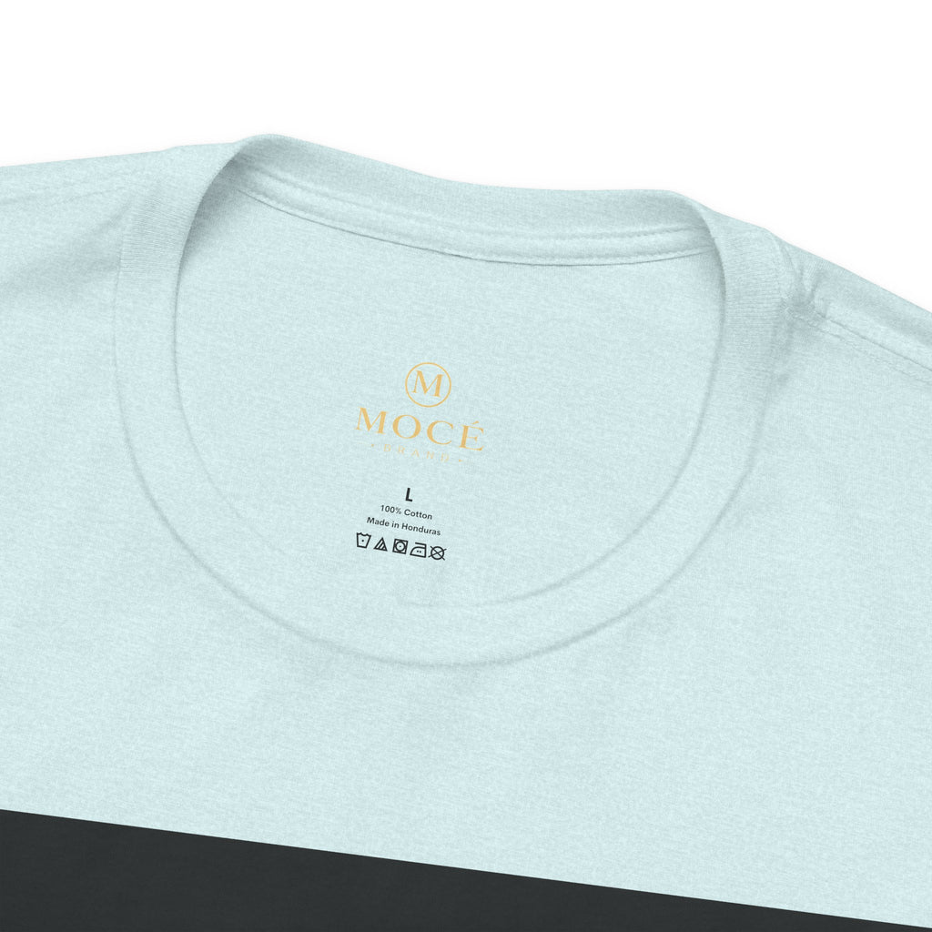 ANSIA Fade Graphic Tee — Monochrome Retro Text Shirt